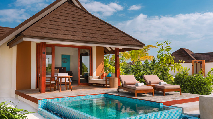 Beach Villa with Pool