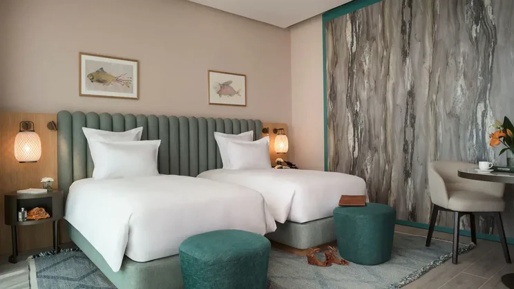 2 Twin Beds Ocean View