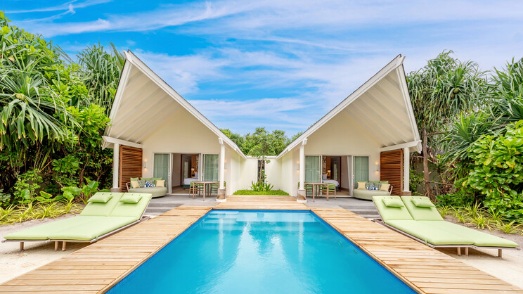 2 Bedroom Family Beach Villa with Pool