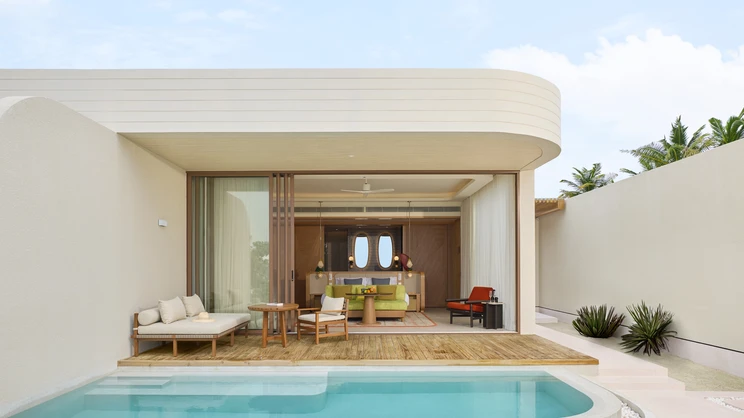 One-Bedroom Sunset Beach Pool Villa