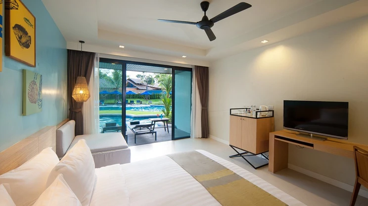 Family Pool Access Room