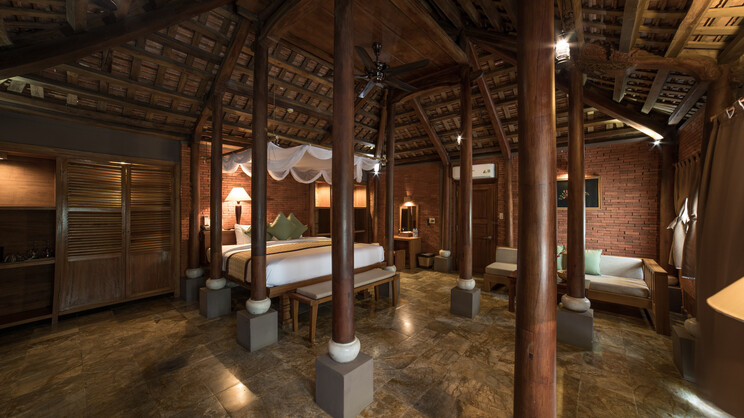 Traditional Vietnamese Pool House