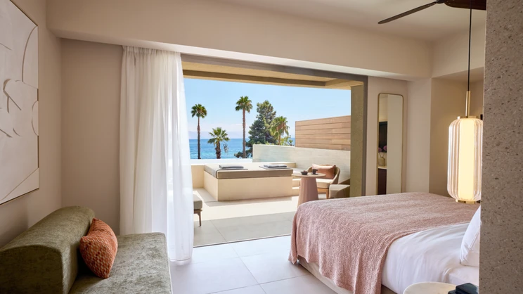 Deluxe Double Room Private Pool Front Sea View