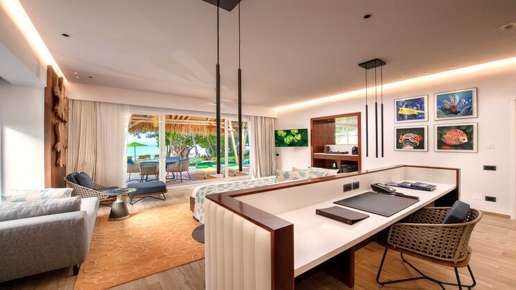 Family Beach Villa with Pool