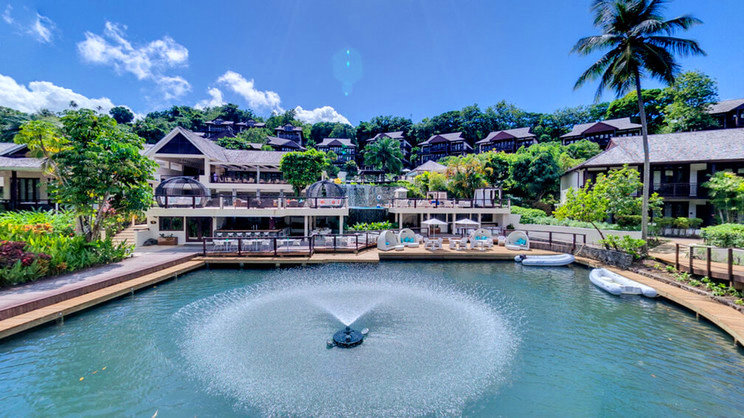 Zoetry Marigot Bay St Lucia Caribbean Holidays Destination2 Co Uk   1531946800 Fountain From Bridge Desktop 