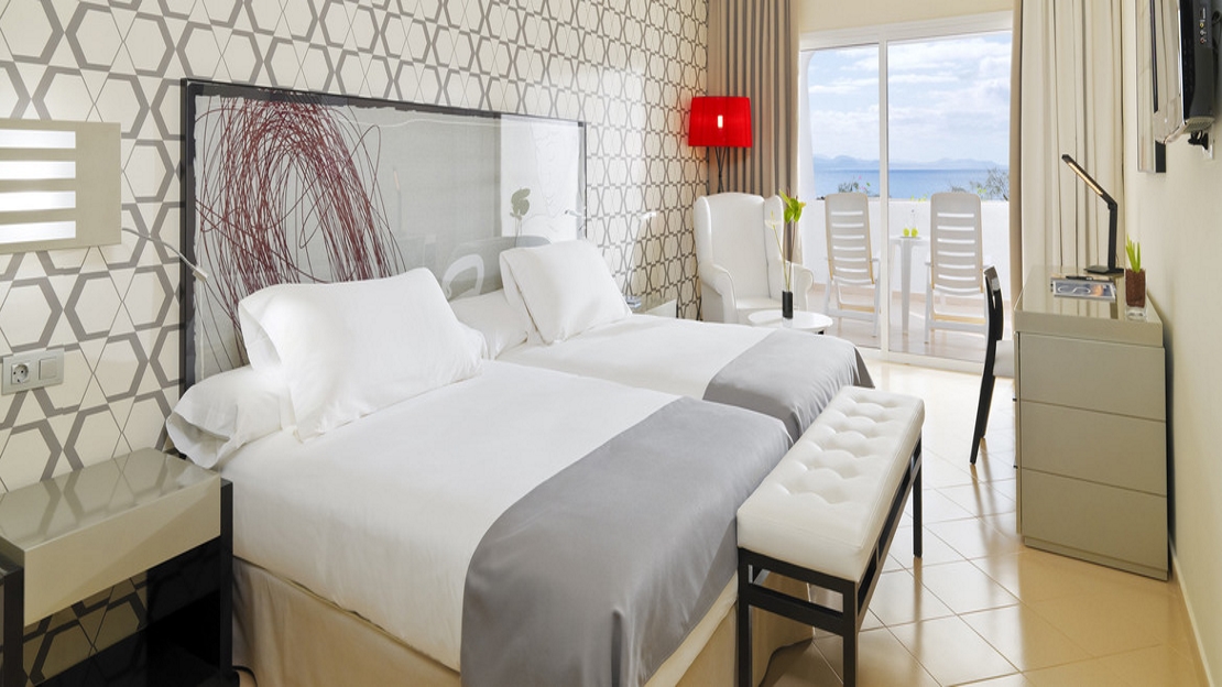 Sea View or Pool View Double Room