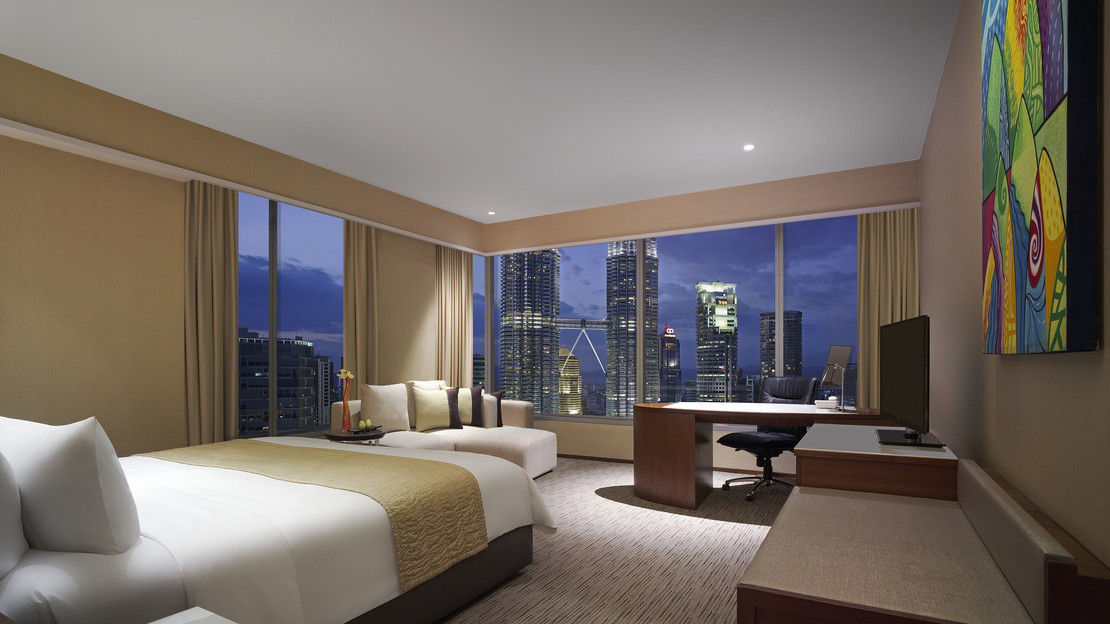 Traders Club Executive Twin Towers View Room