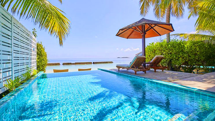Club Two Bedroom Beach Pool Villa