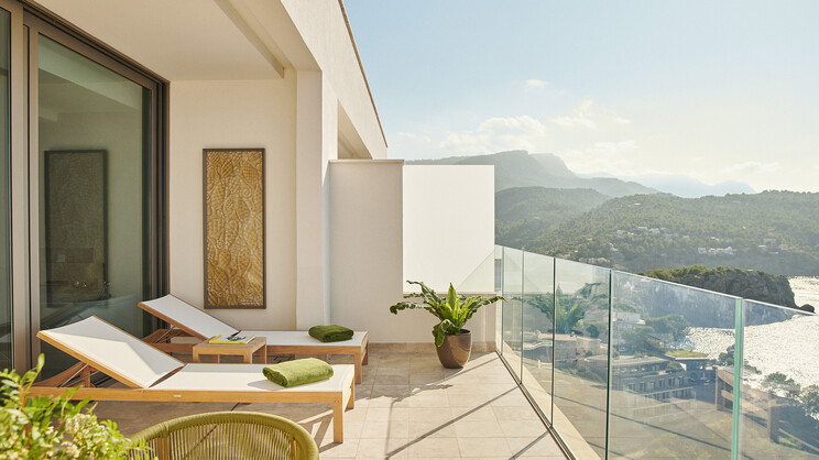 Junior Suite Mediterranean Sea View with Grand Terrace