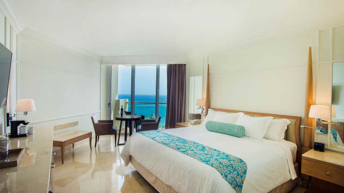 ocean view room at moom palace cancun