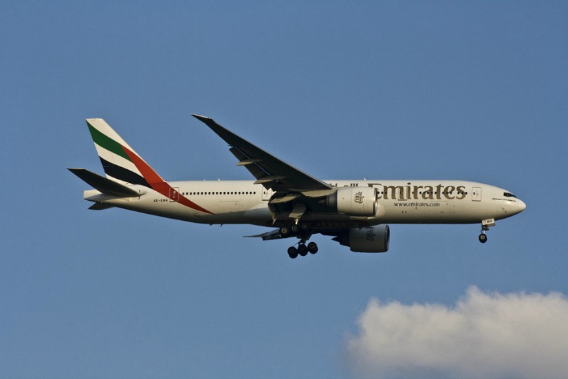 An Emirates Airline Plane