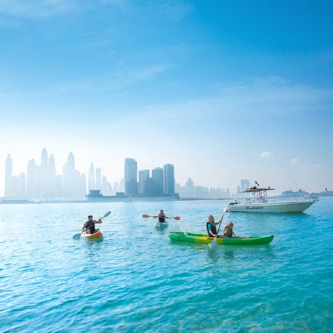 Dubai kayaking