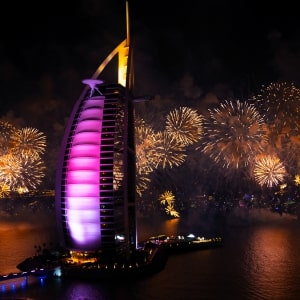 Dubai New Year Fireworks