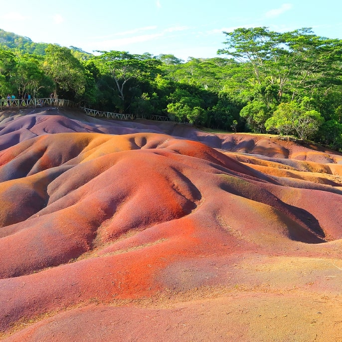 Chamarel Coloured Earth Geopark