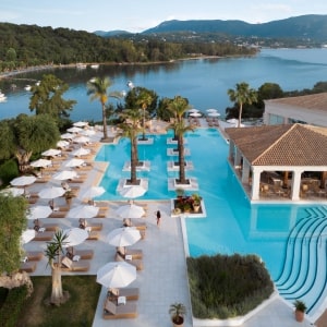 Grecotel Eva Palace at Kommeno Peninsula, Corfu