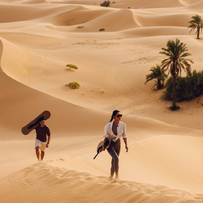 Desert adventures, Abu Dhabi