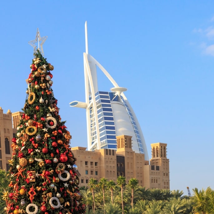 Dubai Christmas time