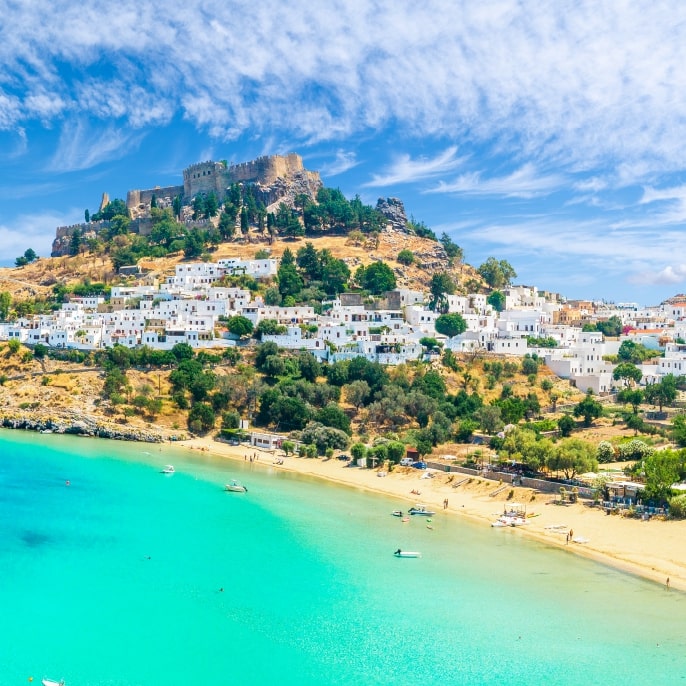Greece Coastal Town