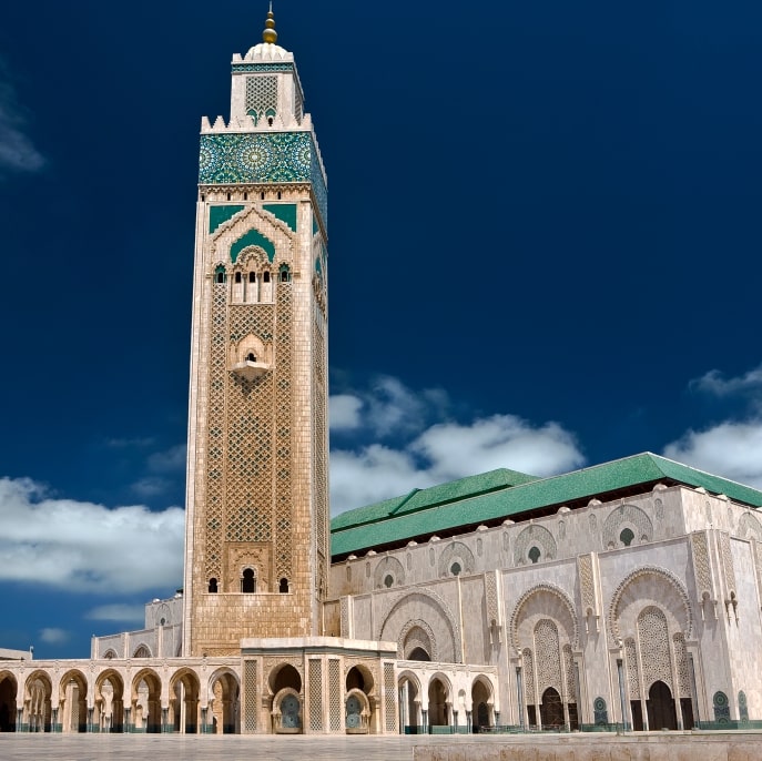 Casablanca city buildings