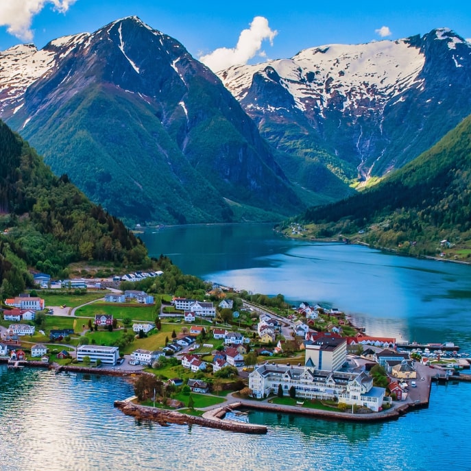 Norwegian Fjords Landscape
