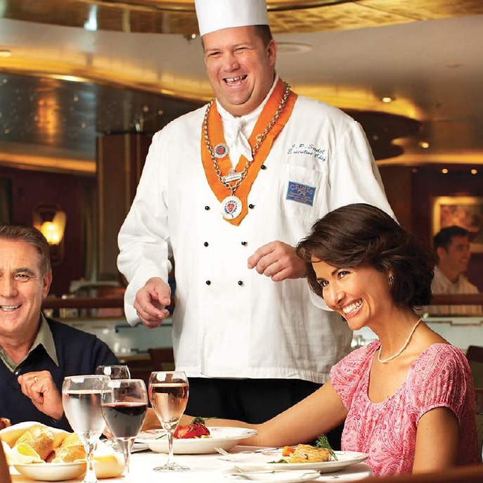 Dining Princess Cruises