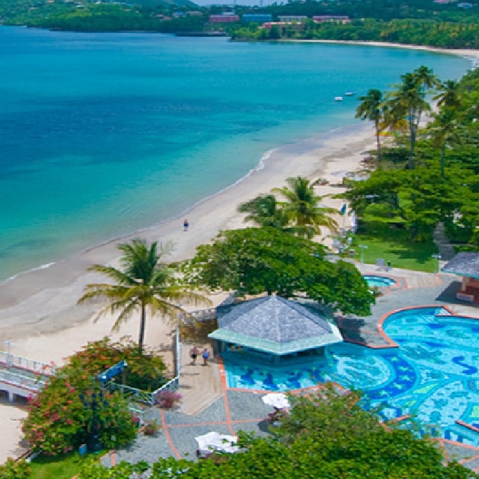 Sandals Halcyon Beach, St Lucia, Caribbean holidays