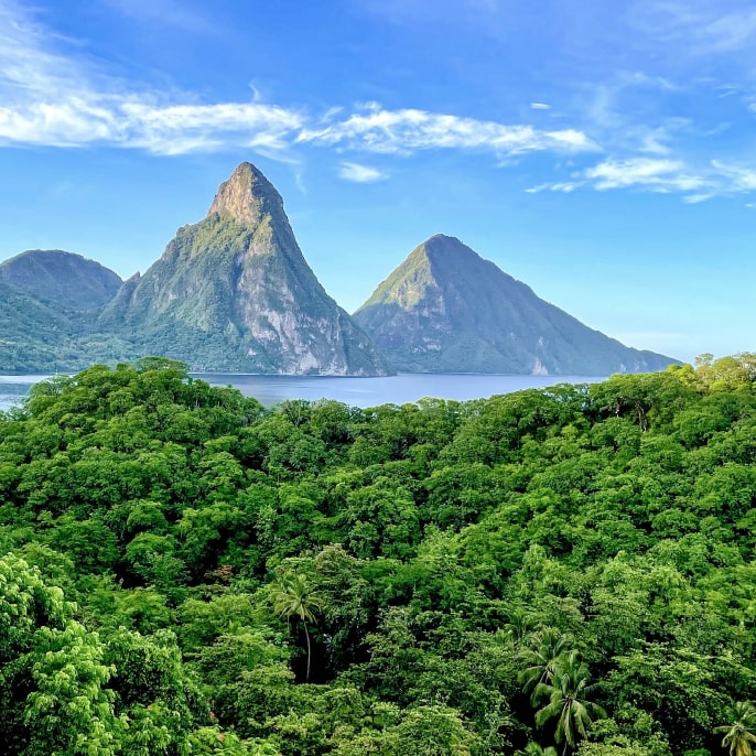 The Pitons, St Lucia, Caribbean holidays