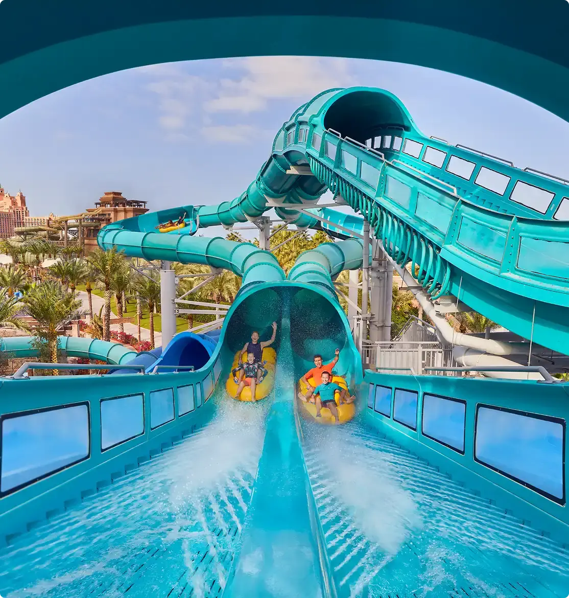 Atlantis Aquaventure Slides